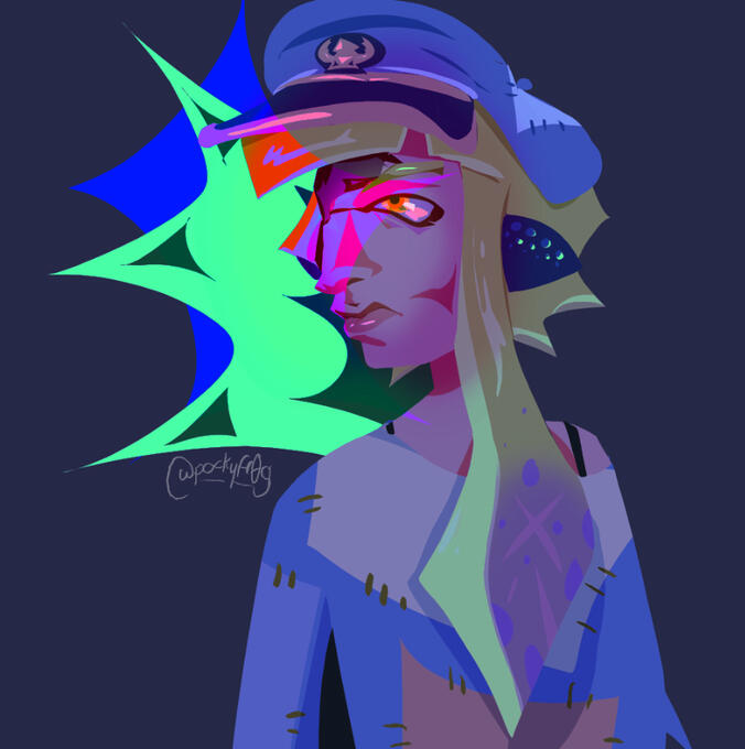 Captain 3 from Splatoon 3