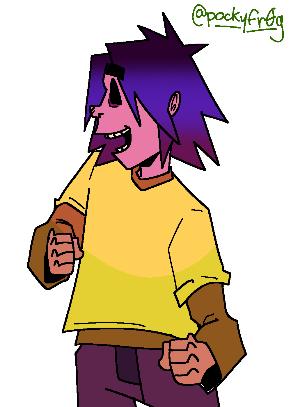 Gorillaz 2D boogie loop